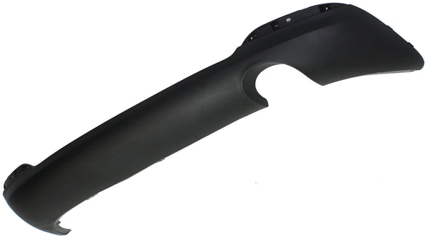 2014-2016 Kia Forte Rear Bumper Cover, Lower, Textured, w/Exhaust Hole-CAPA.