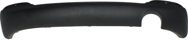 2014-2016 Kia Forte Rear Bumper Cover, Lower, Textured, With Exhaust Hole.