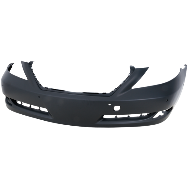 2007-2009 Lexus LS460 Front Bumper Cover, Primed, With Parking Assist.