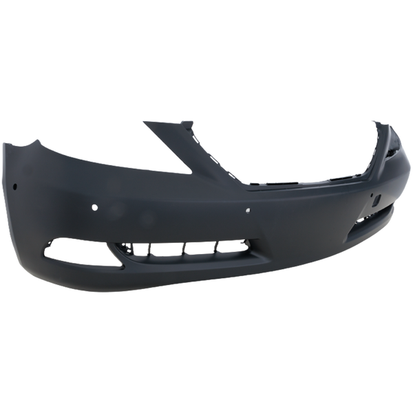 2007-2009 Lexus LS460 Front Bumper Cover, Primed, With Parking Assist.