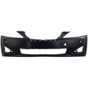 2009-2010  Lexus Is250 Front Bumper Cover, Primed, W/ Pre-Collision System - CAPA.