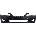 2009-2010  Lexus Is250 Front Bumper Cover, Primed, W/ Pre-Collision System - CAPA.