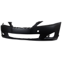2009-2010 Lexus IS250 Front Bumper Cover, Primed- Capa.