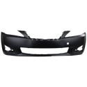 2009-2010 Lexus IS250 Front Bumper Cover, Primed- Capa.