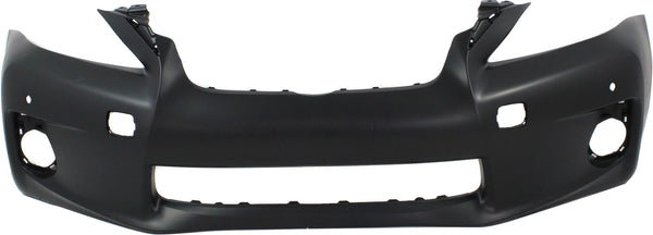 2011-2015 Lexus CT200H Front Bumper Cover, Primed, w/ Parking Aid, w/o Hlamp Wash.