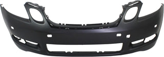 2006-2007 Lexus GS430 Front Bumper Cover, Primed, w/o Hlamp Washer, w/Park Assist.