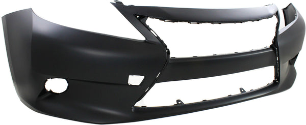 2013-2015 Lexus ES300h Front Bumper Cover, Primed, w/o Parking Sensors-CAPA.