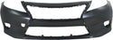 2013-2015  Lexus Es350 Front Bumper Cover, Primed, Without Parking Sensors.
