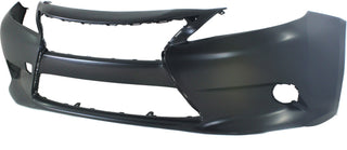 2013-2015  Lexus Es350 Front Bumper Cover, Primed, Without Parking Sensors.