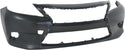 2013-2015  Lexus Es350 Front Bumper Cover, Primed, Without Parking Sensors.