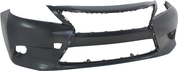 2013-2015  Lexus Es350 Front Bumper Cover, Primed, Without Parking Sensors.