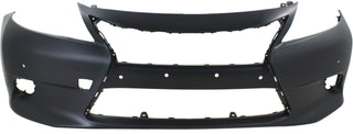 2013-2015 Lexus ES300H Front Bumper Cover, Primed, w/Parking Sensors-Capa.