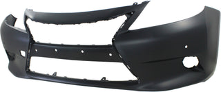2013-2015 Lexus ES300H Front Bumper Cover, Primed, w/Parking Sensors-Capa.