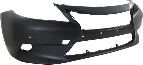 2013-2015 Lexus ES300H Front Bumper Cover, Primed, w/Parking Sensors-Capa.