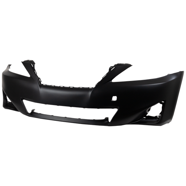 2011-2013 Lexus IS250 Front Bumper Cover, w/o Park Distance & HLW, Base.