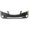 2010-2012 Lexus ES350 Front Bumper Cover, Primed, With Parking Sensors.