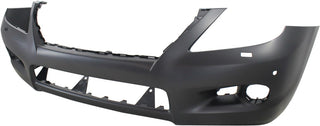 2008-2011 Lexus LX570 Front Bumper Cover, Primed, w/Parking Sensors, w/Hlamp Washer.