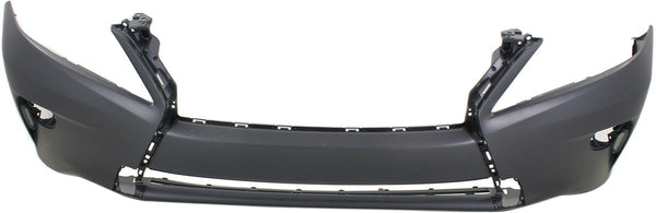 2013-2015 Lexus RX350 Front Bumper Cover, Primed, w/Out H/L Wshr Holes.