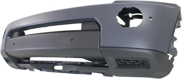 2010-2013 L& Rover LR4 Front Bumper Cover Gray, w/Headlight Washer & Parking Aid.