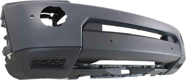 2010-2013 L& Rover LR4 Front Bumper Cover Gray, w/Headlight Washer & Parking Aid.