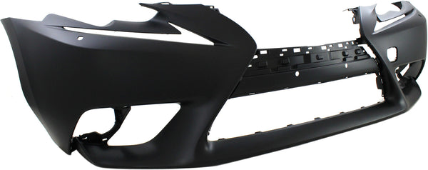 2016 Lexus IS200t Front Bumper Cover, Primed, w/o F Sport Pkg & PDS, w/HLW.