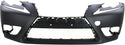 2014-2015 Lexus IS250 Front Bumper Cover, w/o F Sport, w/Park Sensor.