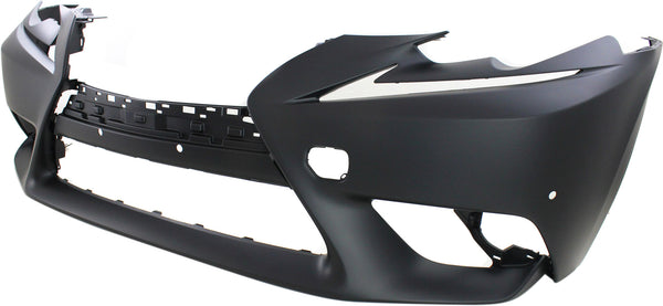 2014-2015 Lexus IS250 Front Bumper Cover, w/o F Sport, w/Park Sensor.