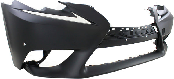 2014-2015 Lexus IS250 Front Bumper Cover, w/o F Sport, w/Park Sensor.