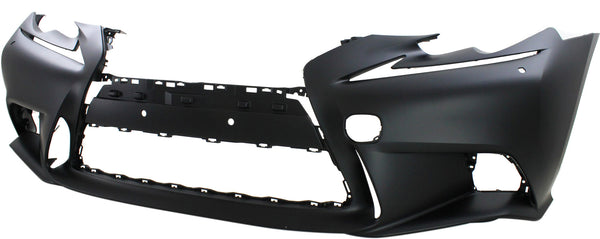 2014-2016 Lexus IS350 Front Bumper Cover, w/F Sprt, w/H/LWshr, w/o Prk Dis Sensor.