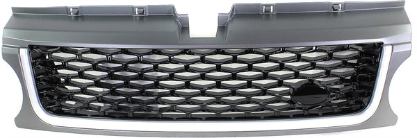 2011-2012 Land Rover Range Rover Sport Grille,Silver Gray Shell/Black.