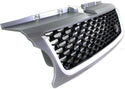 2011-2012 Land Rover Range Rover Sport Grille,Silver Gray Shell/Black.