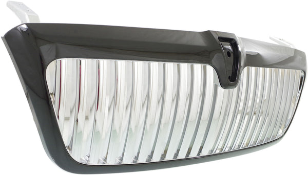 2004-2006 Lincoln Navigator Grille, Chrome Shell/Black.