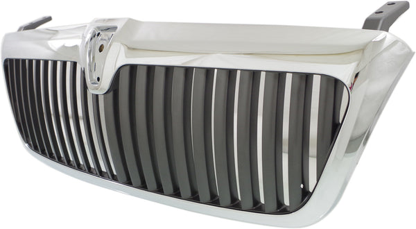 2003-2006 Lincoln Navigator Grille, Chrome Shell/Black.