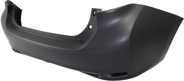 2011-2013 Lexus CT200H Rear Bumper Cover, Primed, w/Out Parking Aid Sensors-CAPA.