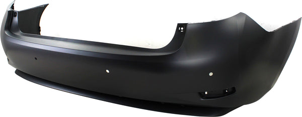 2013-2016 Lexus ES300H Rear Bumper Cover, Primed, w/Moulding, w/Parking Sensor-Capa.