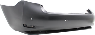 2013-2016 Lexus ES300H Rear Bumper Cover, Primed, w/ Moulding, w/ Parking Sensor.
