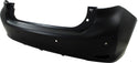 2011-2013 Lexus CT200H Rear Bumper Cover, Primed, w/F Sport Package, w/Parking Aid.