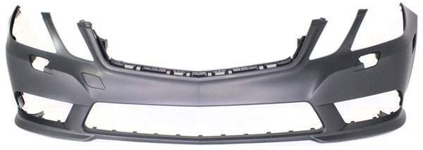 2010-2013 Mercedes-Benz E-Class Front Bumper Cover, Primed, AMG, w/Headlamp Washer.