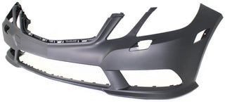 2010-2013 Mercedes-Benz E-Class Front Bumper Cover, Primed, AMG, w/Headlamp Washer.