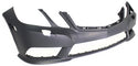2010-2013 Mercedes-Benz E-Class Front Bumper Cover, Primed, AMG, w/Headlamp Washer.