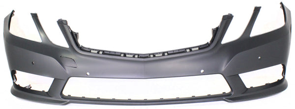 2010-2013 Mercedes-Benz E-Class Front Bumper Cover, Primed, w/o Hlamp Washer.