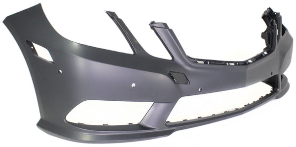 2010-2013 Mercedes-Benz E-Class Front Bumper Cover, Primed, w/o Hlamp Washer.