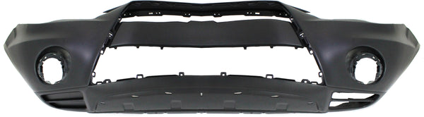 2010-2013 Mitsubishi Outlander Front Bumper Cover, Primed, w/o Lower Protector.