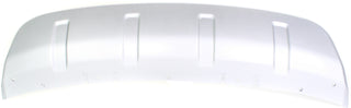 2007-2009 Mitsubishi Outlander Front Bumper Cover, Lower, Silver, Textured.