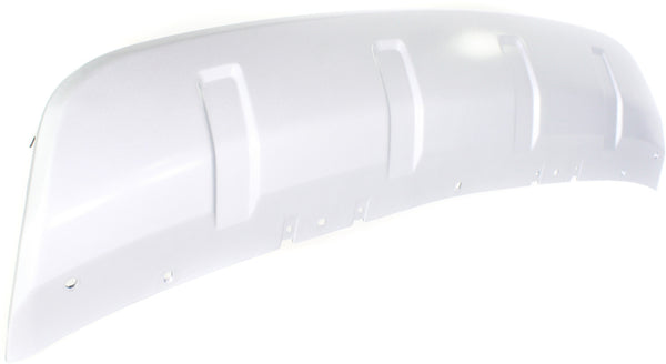 2007-2009 Mitsubishi Outlander Front Bumper Cover, Lower, Silver, Textured.