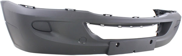 2010-2013 Dodge Sprinter Front Bumper Cover, Textured, w/o Parking Sendot.