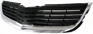 2007-2008 Mitsubishi Galant Grille, Chrome Shell/Black.