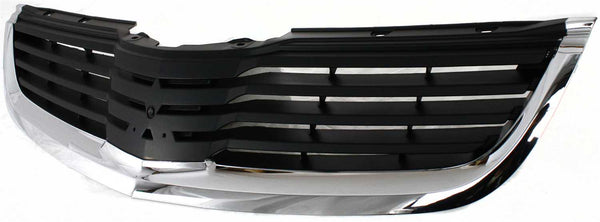 2007-2008 Mitsubishi Galant Grille, Chrome Shell/Black.