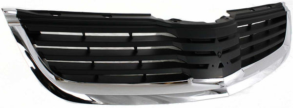 2007-2008 Mitsubishi Galant Grille, Chrome Shell/Black.