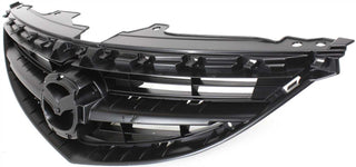 2009-2013 Mazda 6 Grille, Painted-Black.